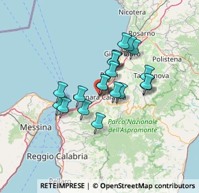 Mappa Via XXIV Maggio, 89011 Bagnara Calabra RC, Italia (11.0925)