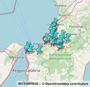 Mappa Via Generale Porpora, 89011 Bagnara Calabra RC, Italia (10.2245)
