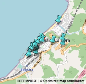 Mappa Via Generale Porpora, 89011 Bagnara Calabra RC, Italia (0.354)