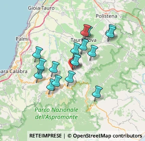 Mappa 89014 Oppido Mamertina RC, Italia (6.42765)