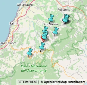 Mappa 89014 Oppido Mamertina RC, Italia (6.61909)