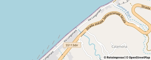 Mappa Messina