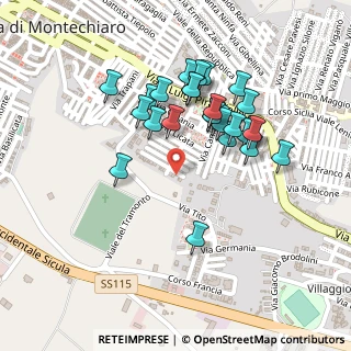 Mappa Via Camillo Orres, 92020 Palma di Montechiaro AG, Italia (0.22963)