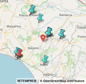 Mappa Contrada S. Nicolò Le Canne, 95041 Caltagirone CT, Italia (17.07667)