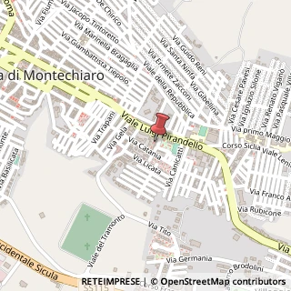 Mappa Strada Poirino, 3, 92020 Palma di Montechiaro, Agrigento (Sicilia)