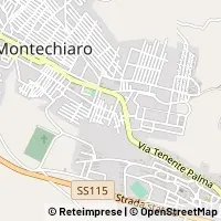 Mapa Palma di Montechiaro