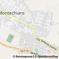 地図 Palma di Montechiaro