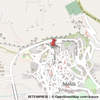 Mappa Via Iblea, 156, 96010 Melilli SR, Italia, 96010 Melilli, Siracusa (Sicilia)