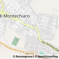 地図 Palma di Montechiaro