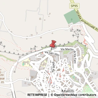 Mappa Contrada Bracconieri, 96010 Melilli, Siracusa (Sicilia)