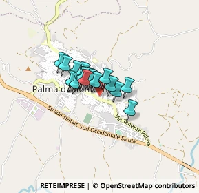 Mappa Via Garda, 92020 Palma di Montechiaro AG, Italia (0.5095)