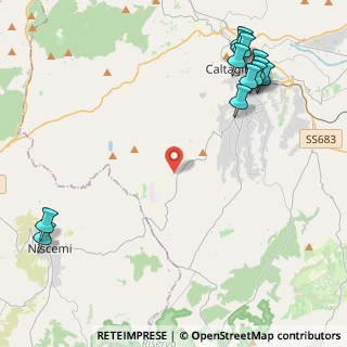 Mappa Contrada Valle delle Ferle SN, 95041 Caltagirone CT, Italia (6.72667)