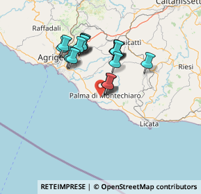 Mappa SP55, 92020 Palma di Montechiaro AG, Italia (13.1105)