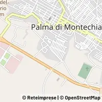Mapa Palma di Montechiaro