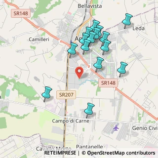 Mappa Via della Meccanica, 04011 Aprilia LT, Italia (2.138)
