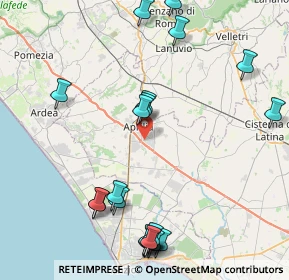 Mappa 04010 Aprilia LT, Italia (10.8155)