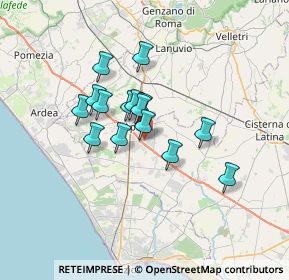 Mappa 04010 Aprilia LT, Italia (5.24867)