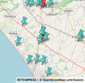 Mappa 04010 Aprilia LT, Italia (10.314)