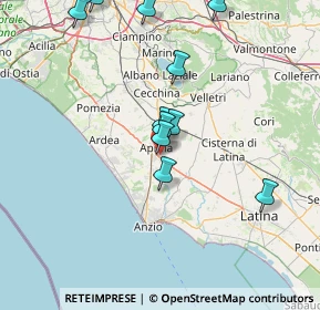 Mappa 04010 Aprilia LT, Italia (15.81364)