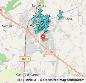 Mappa 04010 Aprilia LT, Italia (1.55273)