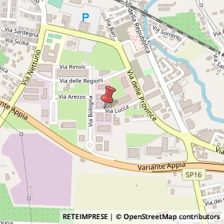 Mappa Via Lucca, 04012 Cisterna di Latina, Latina (Lazio)