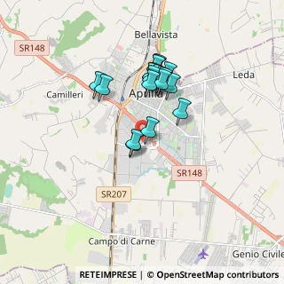 Mappa Via Zuara, 04011 Aprilia LT, Italia (1.5)