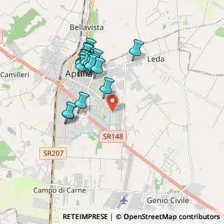Mappa Via Berlino, 04011 Aprilia LT, Italia (1.9135)