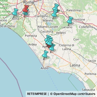 Mappa Via Berlino, 04011 Aprilia LT, Italia (16.46077)