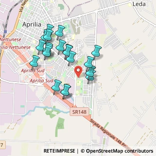 Mappa Via Berlino, 04011 Aprilia LT, Italia (0.9115)