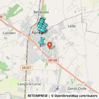 Mappa Via Portogallo, 04011 Aprilia LT, Italia (1.84182)
