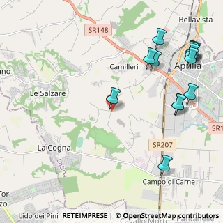 Mappa Centro commerciale Aprilia due, 04011 Aprilia LT, Italia (2.91385)
