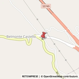 Mappa Via Taverna, 11, 03040 Belmonte Castello, Frosinone (Lazio)