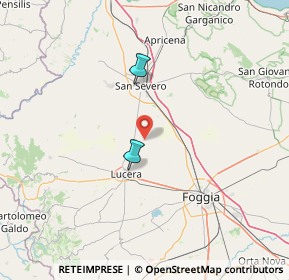 Mappa S.P. 20 km 8, 71016 San Severo FG, Italia (50.53455)