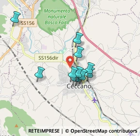 Mappa 03023 Ceccano FR, Italia (1.40727)