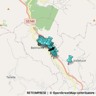 Mappa Via Scarpatosta, 03040 Belmonte Castello FR, Italia (0.65)