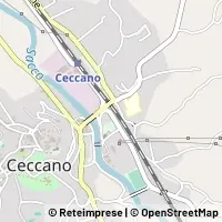 Mapa Ceccano