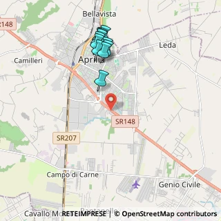 Mappa Via Ricciotti snc, 04011 Aprilia LT, Italia (2.22)