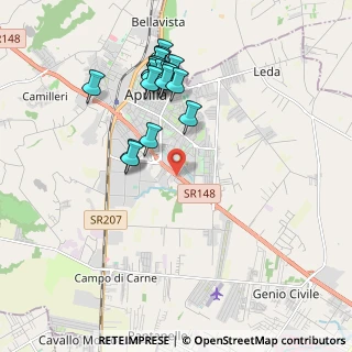 Mappa Via Ricciotti snc, 04011 Aprilia LT, Italia (2.088)
