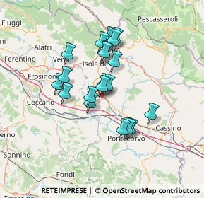 Mappa Via Valle, 03032 Frosinone FR, Italia (11.549)