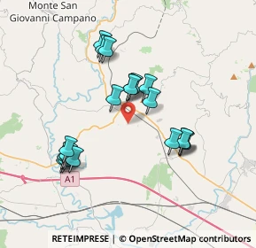 Mappa Via Valle, 03032 Frosinone FR, Italia (3.653)