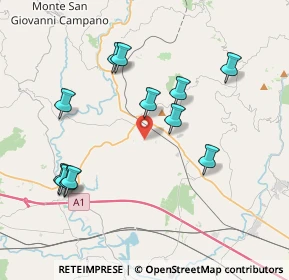 Mappa Via Valle, 03032 Frosinone FR, Italia (4.25)