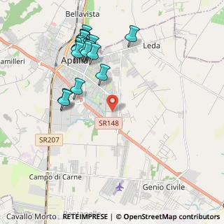 Mappa Via Lussemburgo, 04011 Aprilia LT, Italia (2.404)