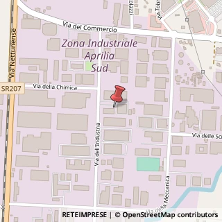 Mappa Via dell'Industria, 13, 04011 Aprilia, Latina (Lazio)
