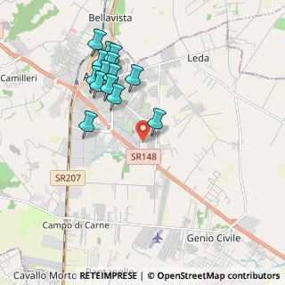 Mappa Viale Italia, 04011 Aprilia LT, Italia (2.06429)