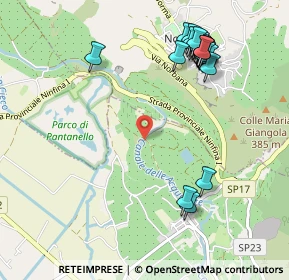 Mappa Via Mancinella, 04013 Sermoneta LT, Italia (1.27308)