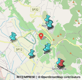 Mappa Via Mancinella, 04013 Sermoneta LT, Italia (2.255)