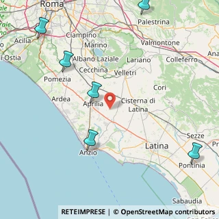 Mappa Via delle Pedate, 04011 Aprilia LT, Italia (39.018)