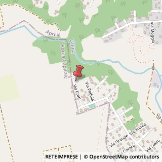 Mappa Via Crati, 52, 04011 Aprilia, Latina (Lazio)