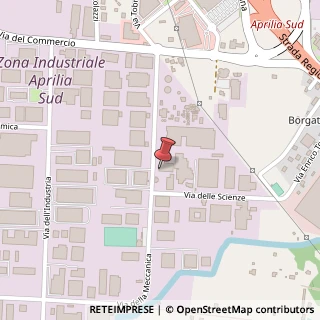 Mappa Via della Meccanica, 04011 Aprilia LT, Italia, 04011 Aprilia, Latina (Lazio)