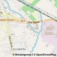 नक्शा Cisterna di Latina